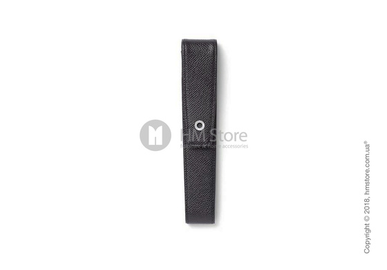 Кожаный пенал для ручки Graf von Faber-Castell Case With Magnetic Catch for 1 Pen Epsom, Black Grained Leather Кожаный пенал для ручки Graf von Faber-Castell Case With Magnetic Catch for 1 Pen Epsom, Black Grained Leather