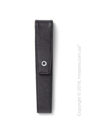 Кожаный пенал для ручки Graf von Faber-Castell Case With Magnetic Catch for 1 Pen Epsom, Black Grained Leather