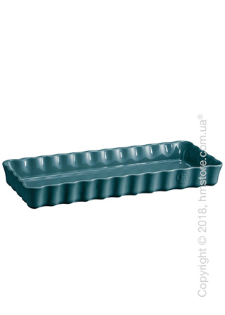 Форма для выпечки прямоугольная Emile Henry Ovenware 15 х 36 см, Blue Flame