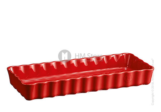 Форма для выпечки прямоугольная Emile Henry Ovenware 15 х 36 см, Burgundy