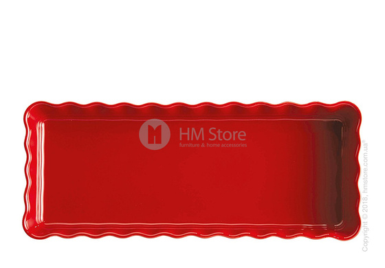 Форма для выпечки прямоугольная Emile Henry Ovenware 15 х 36 см, Burgundy