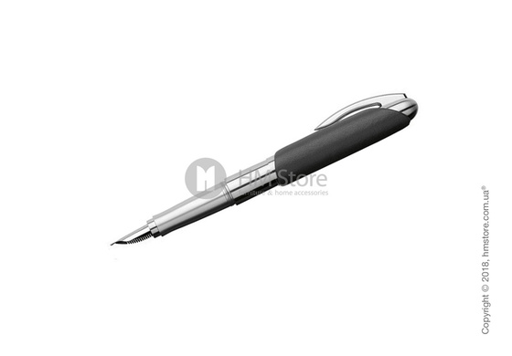 Ручка перьевая Porsche Design серия Leather P'3150, Black Ручка перьевая Porsche Design серия Leather P'3150, Black