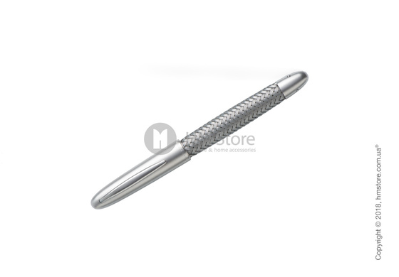 Ручка роллер Porsche Design серия TecFlex, коллекция Stainless Steel