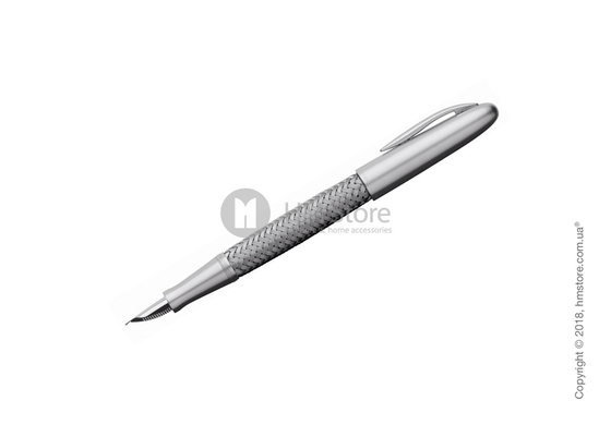 Ручка перьевая Porsche Design серия TecFlex, коллекция Stainless Steel