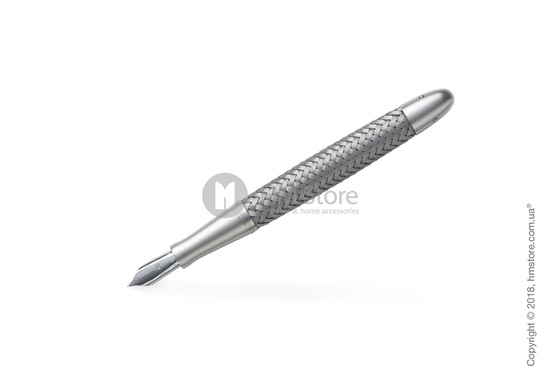 Ручка перьевая Porsche Design серия TecFlex, коллекция Stainless Steel