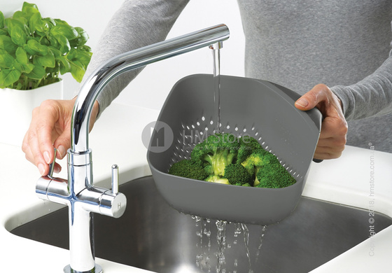 Дуршлаг Joseph Joseph Medium Square Colander, Grey
