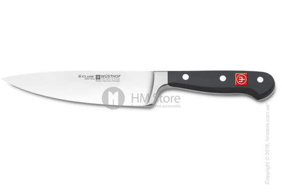 Нож Wüsthof Cook's knife коллекция Classic, 16 см, Black
