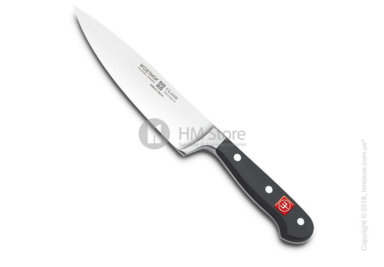 Нож Wüsthof Cook's knife коллекция Classic, 16 см, Black