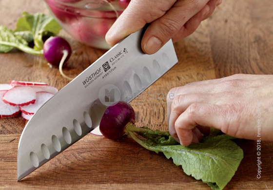 Нож Wüsthof Santoku knife коллекция Classic, 17 см, Black