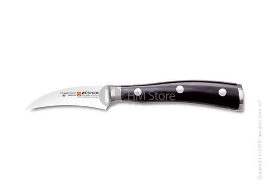 Нож Wüsthof Peeling knife коллекция Classic Ikon, 7 см, Black