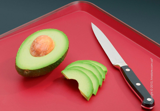 Разделочная доска Joseph Joseph Cut & Carve Plus Small, Красная