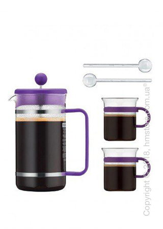 Набор кофейный Bodum Bistro Set, 5 предметов, Purple