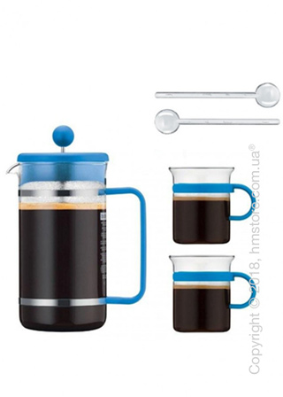 Набор кофейный Bodum Bistro Set, 5 предметов, Blue