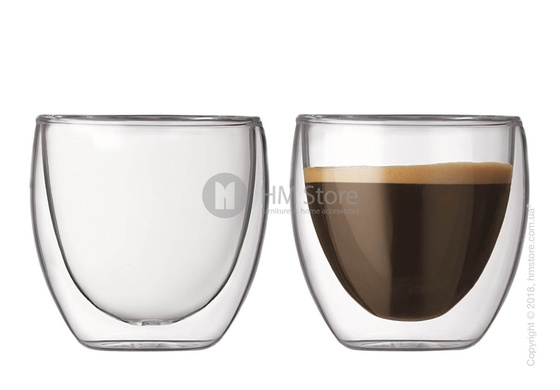 Набор термостаканов Bodum Pavina 80 мл на 2 персоны