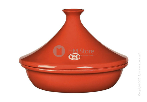 Тажин керамический Emile Henry Cookware Flame 2 л, Brick Тажин керамический Emile Henry Cookware Flame 2 л, Brick