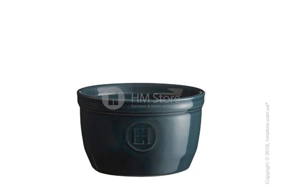 Рамекин для выпечки керамический 10,5 x 10,5 см Emile Henry Ovenware, Blue Flame