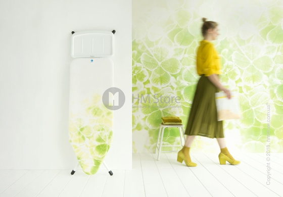Чехол для гладильной доски Brabantia размер D, Leaf Clover Чехол для гладильной доски Brabantia размер D, Leaf Clover