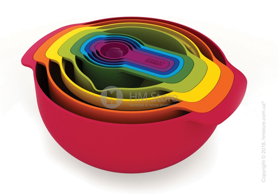 Набор мисок Joseph Joseph Nest 9 Plus Red Набор мисок Joseph Joseph Nest 9 Plus Red