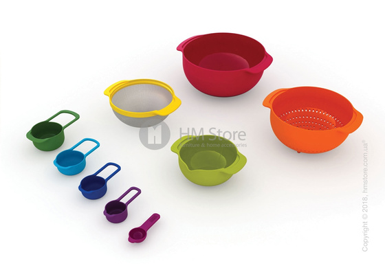 Набор мисок Joseph Joseph Nest 9 Plus Red