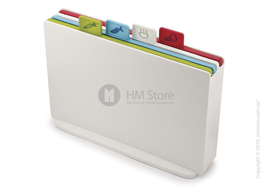 Набор разделочных досок на подставке Joseph Joseph Index Regular, White