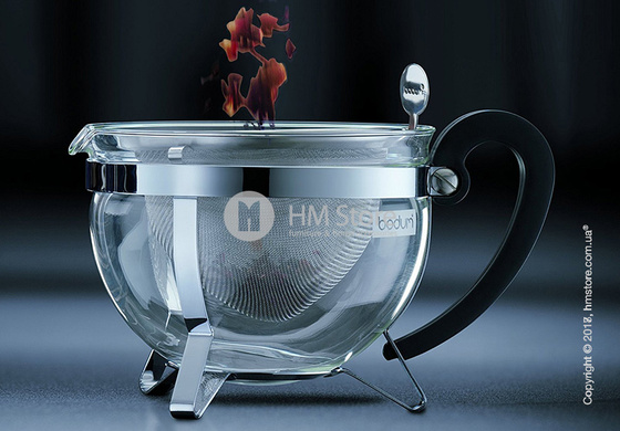 Чайник заварочный Bodum Chambord 1,3 л, Chrome