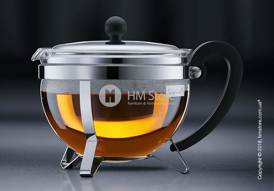 Чайник заварочный Bodum Chambord 1,3 л, Chrome