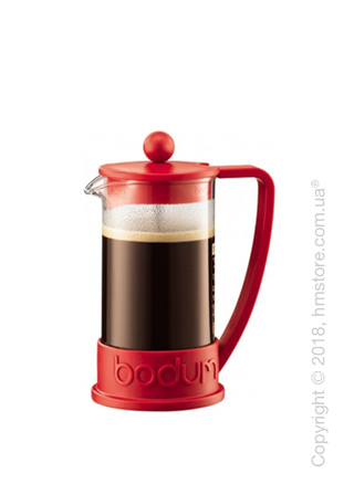 Кофейник френч-пресс Bodum Brazil 350 мл, Red