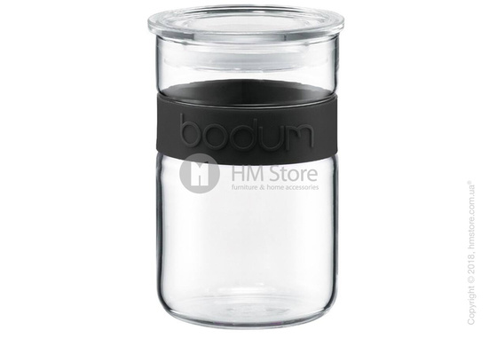 Емкость для сыпучих продуктов Bodum Presso 1 л, Black