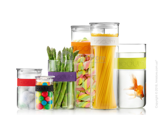 Емкость для сыпучих продуктов Bodum Presso 1 л, Black