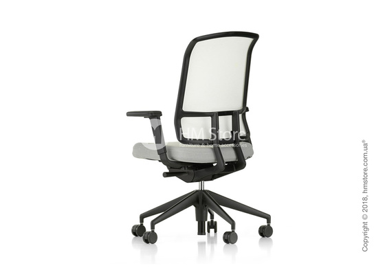 Кресло Vitra AM Chair, white backrest, Plano Cream White Sierra Grey
