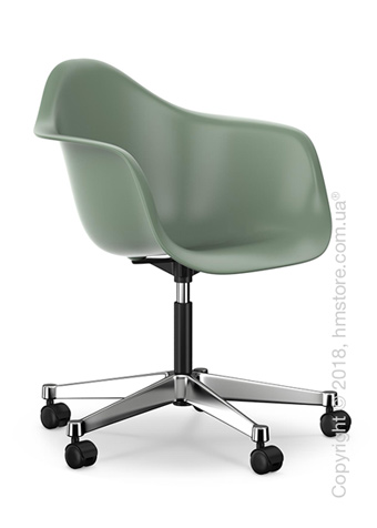 Кресло Vitra Eames Plastic Armchair PACC, Moss Grey