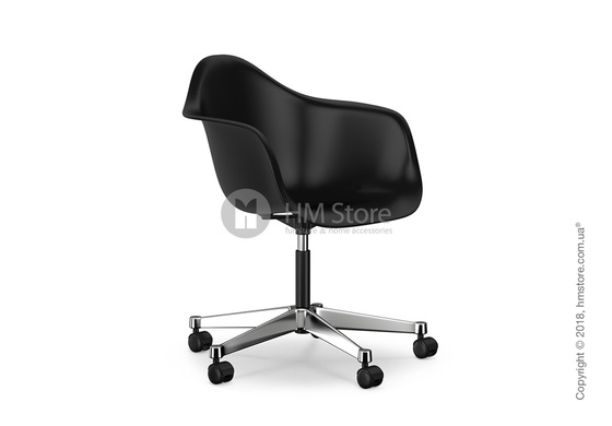 Кресло Vitra Eames Plastic Armchair PACC, Basic Dark