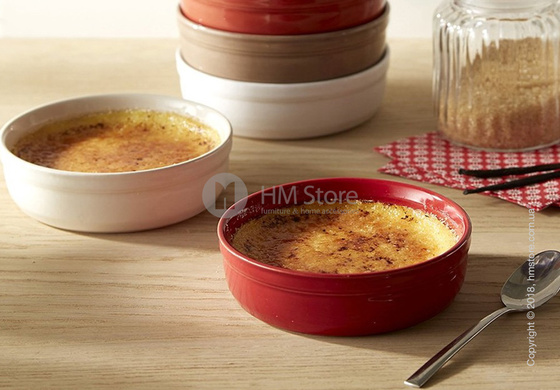 Набор форм для крем-брюле Emile Henry Ovenware 13 см, 2 шт, Burgundy