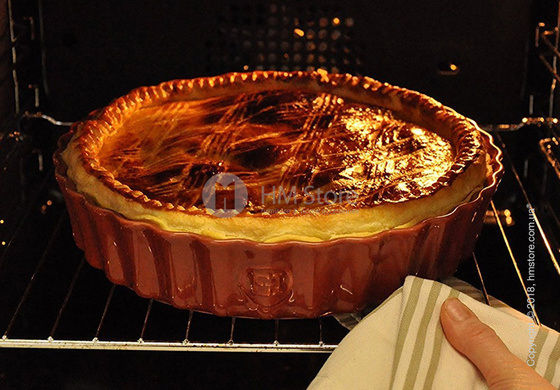 Форма для выпечки круглая 24 x 24 см Emile Henry Ovenware, Brick Форма для выпечки круглая 24 x 24 см Emile Henry Ovenware, Brick