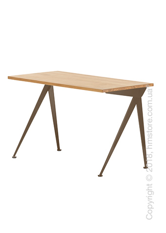 Стол Vitra Compas Direction, Natural Oak and Coffee