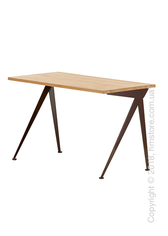 Стол Vitra Compas Direction, Natural Oak and Chocolate