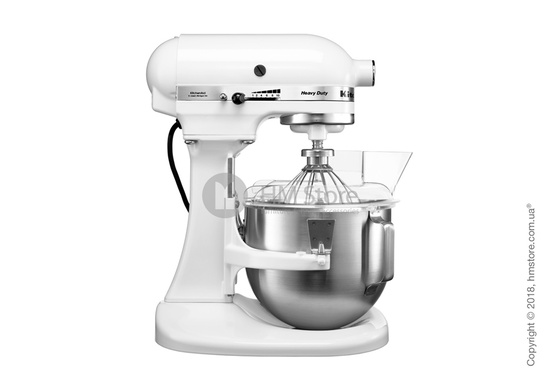 Профессиональный планетарный миксер KitchenAid Heavy Duty Bowl-Lift Stand Mixer 4.8 л, White
