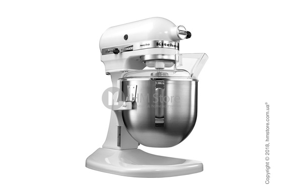 Профессиональный планетарный миксер KitchenAid Heavy Duty Bowl-Lift Stand Mixer 4.8 л, White
