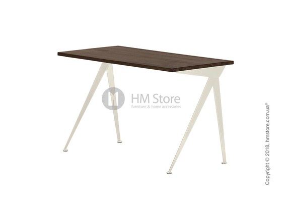 Стол Vitra Compas Direction, Smoked Oak and Ecru