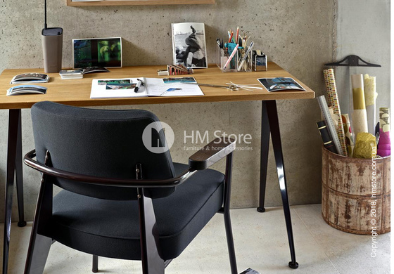 Стол Vitra Compas Direction, Smoked Oak and Ecru Стол Vitra Compas Direction, Smoked Oak and Ecru