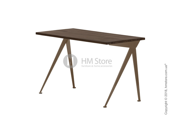 Стол Vitra Compas Direction, Smoked Oak and Coffee