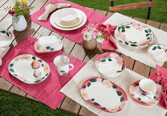 Блюдо для подачи овальное Villeroy & Boch коллекция Rose Sauvage Heritage, 31х21 см