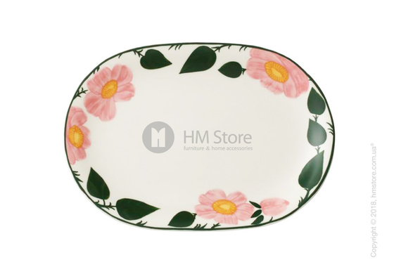 Блюдо для подачи овальное Villeroy & Boch коллекция Rose Sauvage Heritage, 31х21 см Блюдо для подачи овальное Villeroy & Boch коллекция Rose Sauvage Heritage, 31х21 см