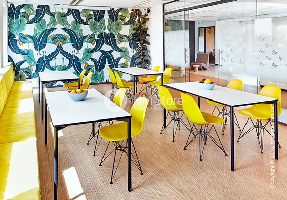 Стол Vitra Map Table, Soft Light and Basic Dark