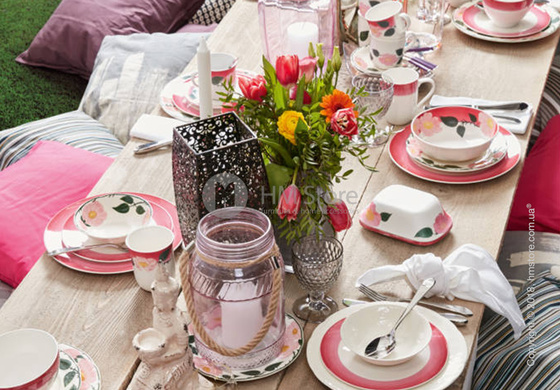 Чашка Villeroy & Boch коллекция Rose Sauvage Framboise 350 мл Чашка Villeroy & Boch коллекция Rose Sauvage Framboise 350 мл