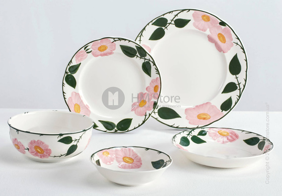 Тарелка столовая мелкая Villeroy & Boch коллекция Rose Sauvage Heritage, 26 см 