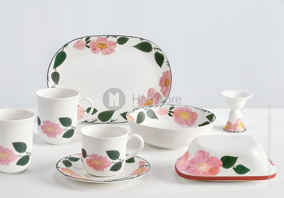 Емкость с крышкой для сливочного масла Villeroy & Boch коллекция Rose Sauvage Heritage Емкость с крышкой для сливочного масла Villeroy & Boch коллекция Rose Sauvage Heritage