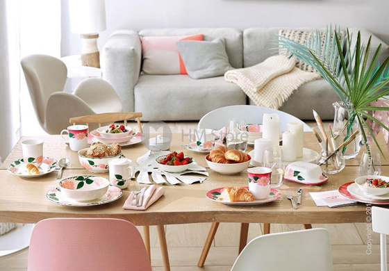 Емкость с крышкой для сливочного масла Villeroy & Boch коллекция Rose Sauvage Heritage Емкость с крышкой для сливочного масла Villeroy & Boch коллекция Rose Sauvage Heritage