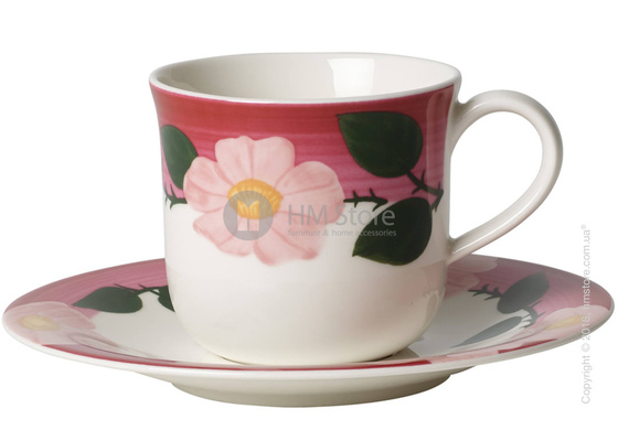 Блюдце Villeroy & Boch коллекция Rose Sauvage Framboise, 16 см