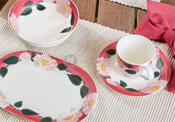 Блюдце Villeroy & Boch коллекция Rose Sauvage Framboise, 16 см